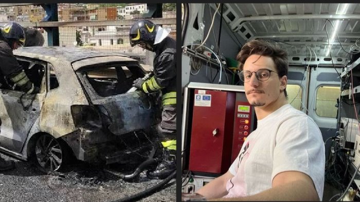 auto esplosa in tangenziale serve sangue per fulvio i genitori aiutatelo