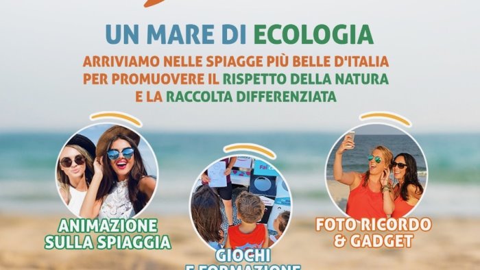 a sorrento sulla spiaggia di san francesco arriva il summer eco tour 2023