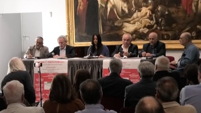 autonomia differenziata a benevento cgil in campo italia una e indivisibile