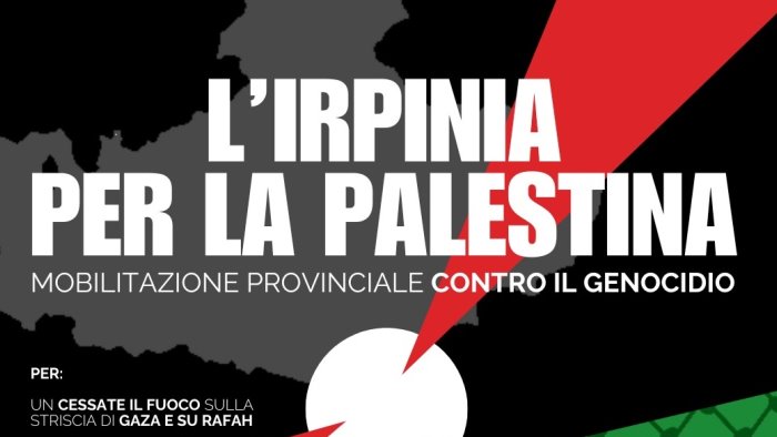 palestina ad avellino il collettivo studentesco scende in piazza