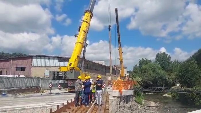 atripalda il ponte delle filande verso l ultimazione a luglio la riapertura