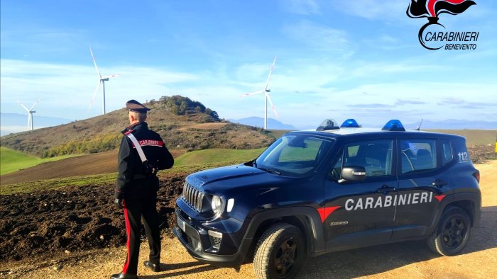 fine settimana di controlli dei carabinieri nel fortore