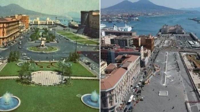 muscara una cafonata quella scritta napoli sotto palazzo san giacomo