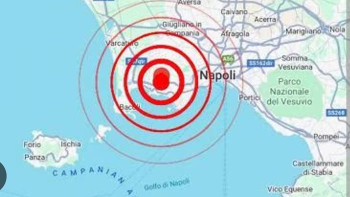 terremoto nuovo sciame sismico nei campi flegrei scossa 3 7 nella notte