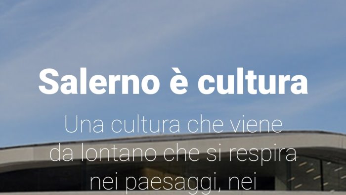 e online il portale della cultura di salerno