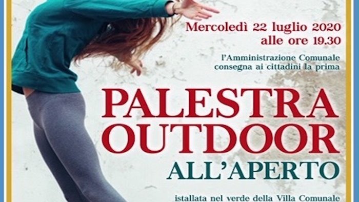 sport e natura inaugura a pellezzano la prima palestra outdoor