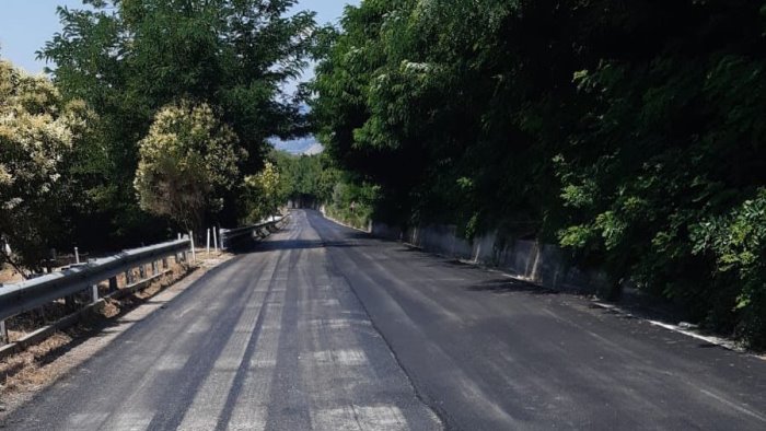 strade consegnati i lavori in tre comuni salernitani