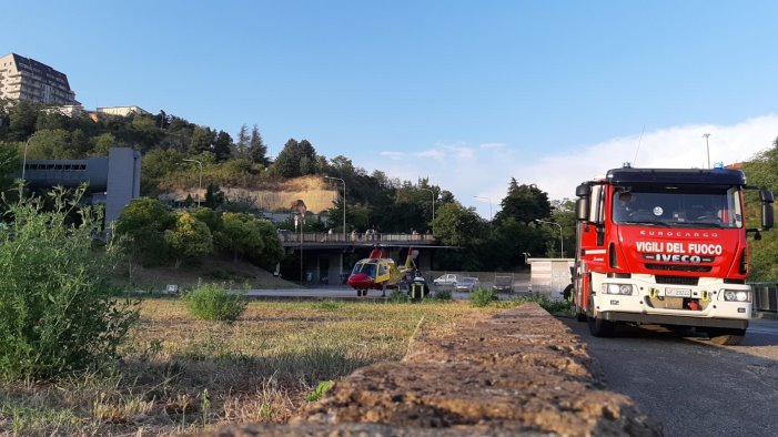 travolto nei campi dal trattore grave 54enne