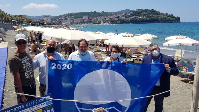 bandiere blu 2020 primo step di consegna ad agropoli