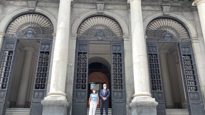 riaprono le porte della sede storica della federico ii a napoli