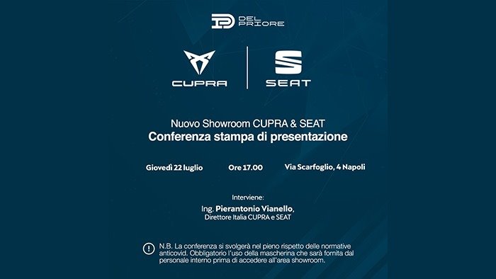 cupra e seat inaugurano fantastico showroom