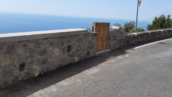 sicurezza stradale i lavori in costiera amalfitana