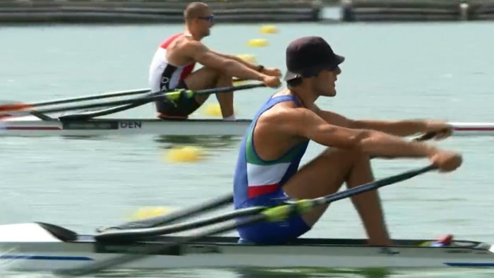 olimpiadi canottaggio di mauro e soddisfatto per la semifinale ottenuta