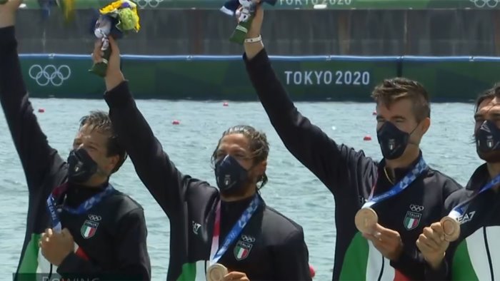 olimpiadi canottaggio castaldo e rammaricato ma si gode il bronzo