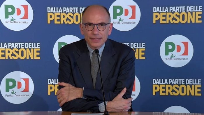 letta attorno a draghi uniti per battere le destre