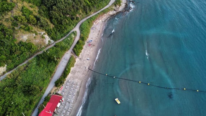 agropoli cosi rinasce la spiaggia della baia di trentova