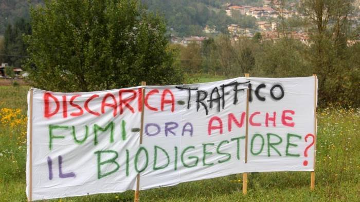 biodigestore tra i vitigni atto di protervia senza precedenti