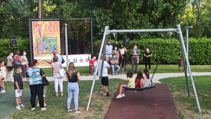 giffoni inaugurata nuova area giochi parco hollywood