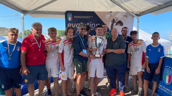 beach soccer polisportiva santa maria campione under 18