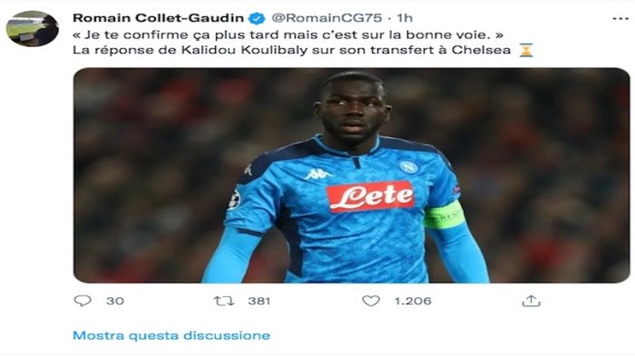 napoli koulibaly conferma chelsea siamo sulla buona strada