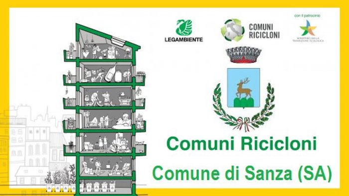 gestione rifiuti sanza tra i comuni ricicloni di legambiente 2022