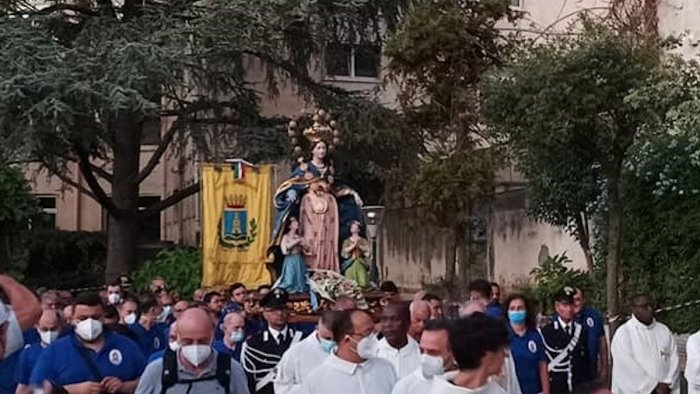 scafati al via la festa patronale in onore di santa maria delle vergini