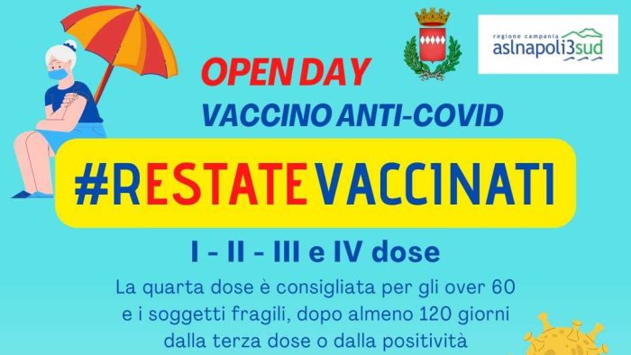 covid 19 riprende la campagna vaccinale dell asl na3sud tutti gli appuntamenti