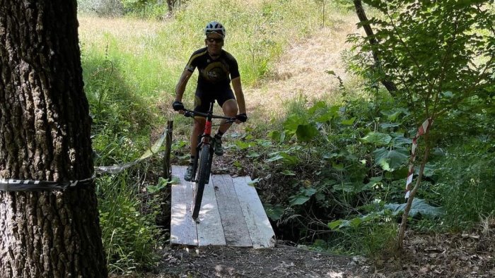 in rampa di lancio a san cipriano picentino la cross country domenico capua