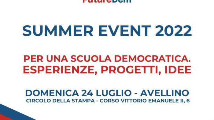 future dem ad avellino idee per una scuola democratica