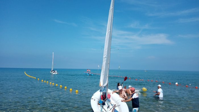 castellabate inaugurazione del corridoio di lancio alla frazione lago