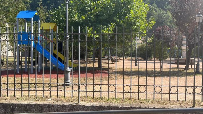 giffoni sei casali inaugurata la villa comunale e l area giochi a prepezzano