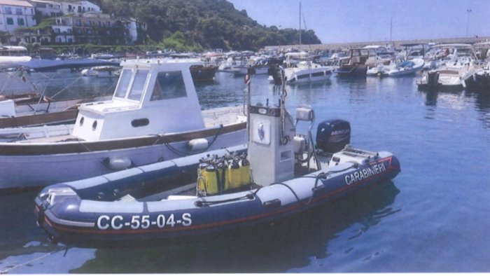 castellabate controlli dei carabinieri forestali nell area marina protetta