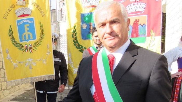 antonio calzone e il candidato presidente della provincia per il centrosinistra