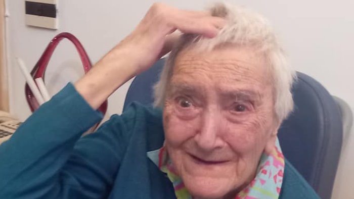 maria 102 anni e non sentirli a contrada si vive bene e a lungo