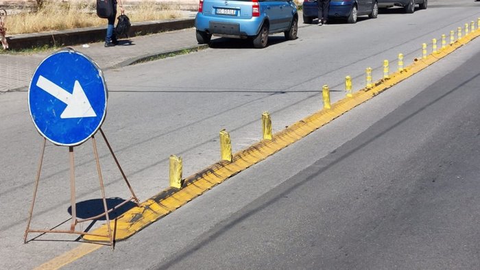 avellino chiude corso umberto i cambia il piano traffico