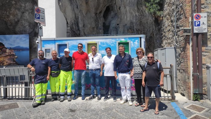 atrani attiva la prima eco isola di prossimita della costa d amalfi