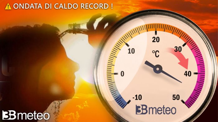 in arrivo sette giorni di caldo anomalo anche oltre i 10 c rispetto alla media