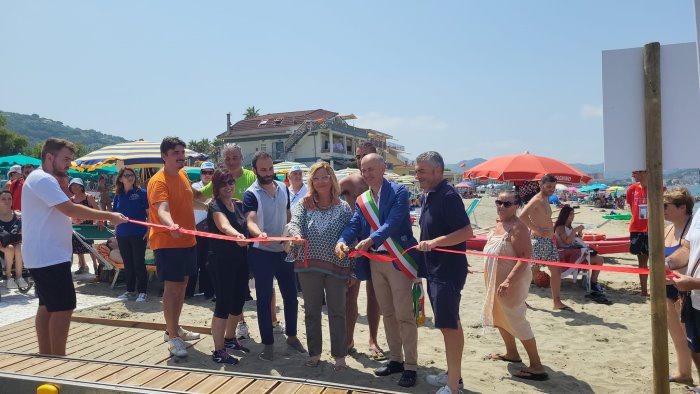 ad agropoli il mare e per tutti inaugurato il seatrac