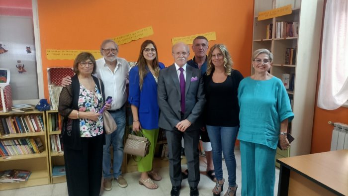 solofra inaugurata la nuova biblioteca a sant andrea