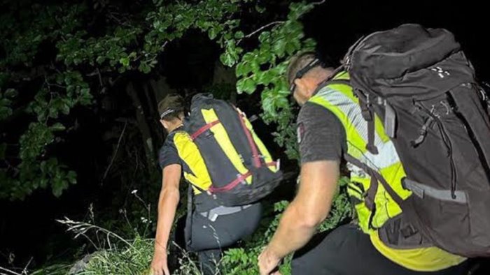 ragazzi di rotondi dispersi paura sui monti di avella lieto fine all alba