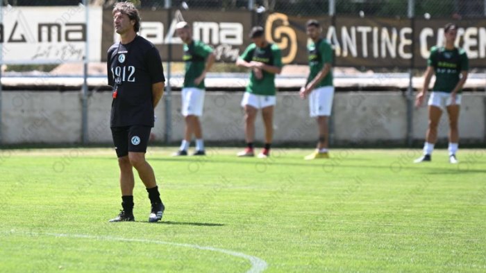 avellino e il giorno del primo test nel ritiro di palena