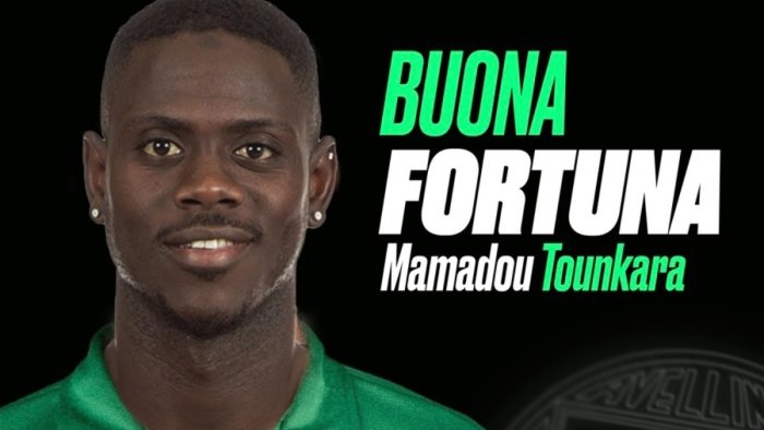 us avellino tounkara ha risolto il contratto