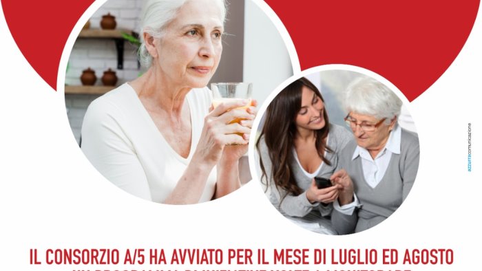 consorzio a5 potenziati nel periodo estivo i servizi per anziani e fragili