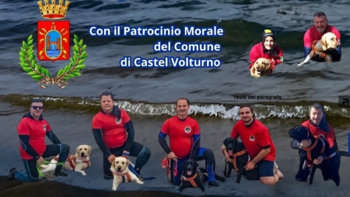 castel volturno un tuffo nel blu per l autismo sul lungomare di bagnara