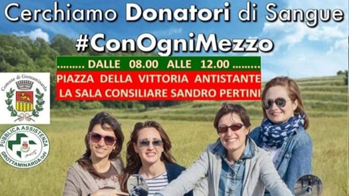 estate ed emergenza sangue cercasi donatori con ogni mezzo