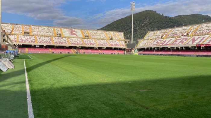 salernitana focus sull arechi tutte le novita su curva nord tornelli e prato