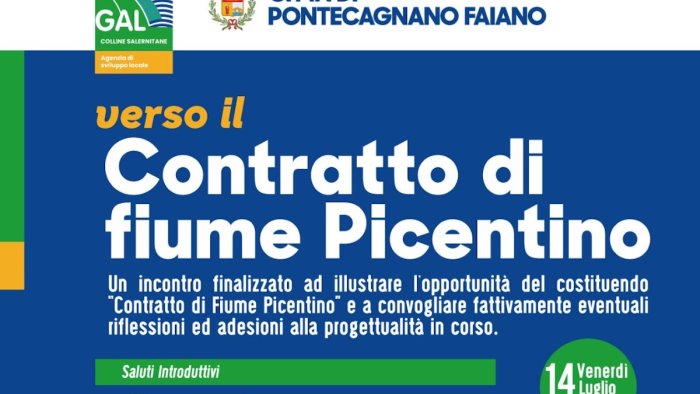 verso il contratto di fiume picentino l incontro a pontecagnano