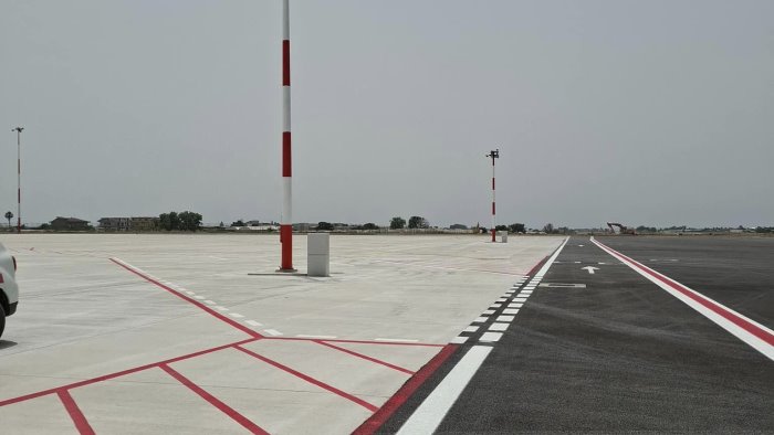 il futuro prende forma prime immagini della pista dell aeroporto di salerno