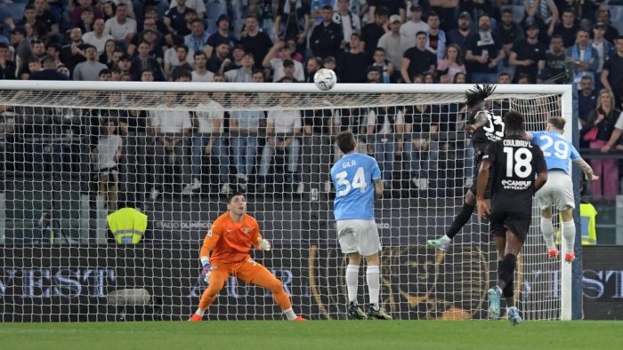 salernitana tchaouna ricorda gran gol all olimpico ora testa alla lazio