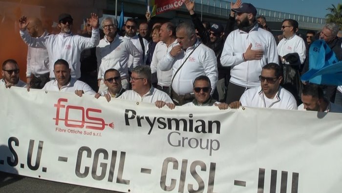 battipaglia de luca pd prysmian fos bene il passaggio a gruppo foresti